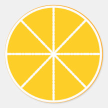 Orange Sticker