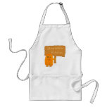 orange stop water pollution aprons