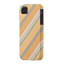 orange-stripe Case-Mate iPhone 4 cover