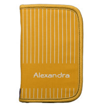 Orange Striped Planners
