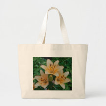 Orange Summer Lilies Bags
