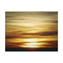 Orange Sunset 2 Post Card