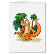 Orange Techo on a Mystery Island quest Cards