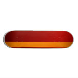 orange template skate board deck