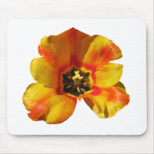 Orange Tulip Mousepad