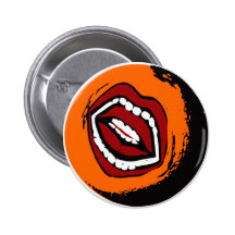 Orange vous avez effrayé le © pin's