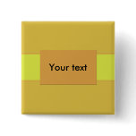 Orange Yellow Invitation Pin