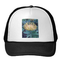 Orange/Yellow Lace Bud Blooming Hat