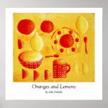 Oranges and Lemons Print
