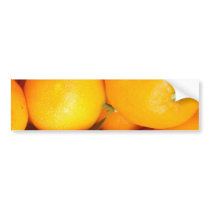 oranges bumper sticker