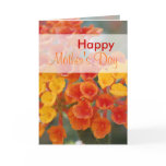 Oranges Flowers for my Mom cards