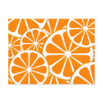 oranges. postcard