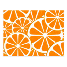 oranges. postcard