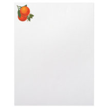 Oranges Vintage Crate Art Customized Letterhead