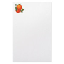 Oranges Vintage Crate Art Customized Stationery