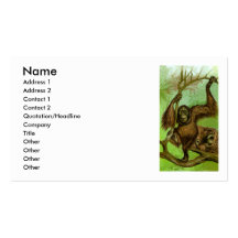 Orangutan Business Card