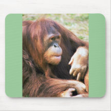 Orangutan Reclining Mouse Pad