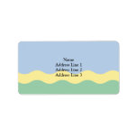 Orava Parish, Estonia, Estonia flag Custom Address Label