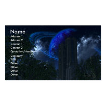 Orbital Ecstasy Business Card Template