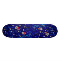 Orbits in a liquid Orbit Skateboard Deck