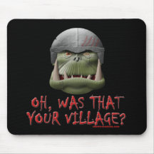 Orc: Was That Your Village? Mouse Mats