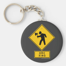 Orc XING Keychain