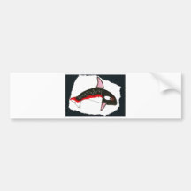 orca 001 bumper stickers