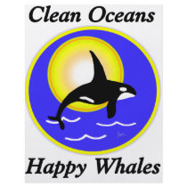 Orca Whale Clean Oceans Happy Whales Flyer