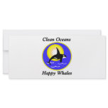 Orca Whale Clean Oceans Happy Whales rack cards