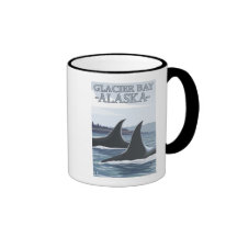 Orca Whales #1 - Glacier Bay, Alaska Coffee Mug