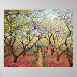 Orchard in Bloom Poster