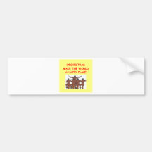 orchestras bumper stickers