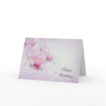 Orchid Bubbles Greeting Card