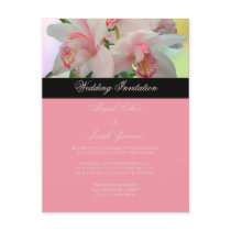 Orchid, diy Wedding Invitation / save the date Post Cards