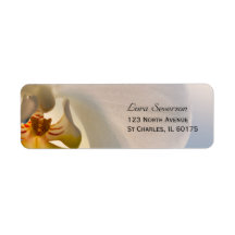 Orchid Elegance Return Address Label