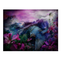Orchid Jungle Art Postcard