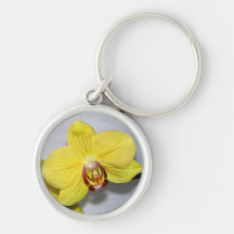 Orchid keychain
