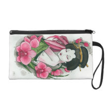 "Orchid Mantis" Wristlet Purses