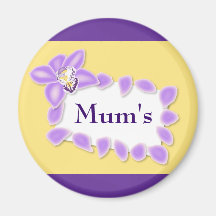 Orchid Mother's Day Magnet