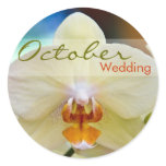 Orchid • October Wedding Sticker