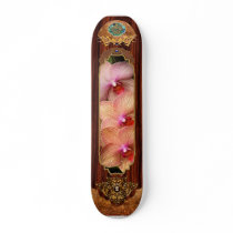 Orchid - Phalaenopsis - A set of beauties Custom Skateboard