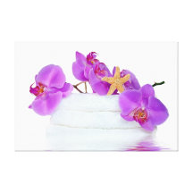 Orchid Reflection Gallery Wrap Canvas