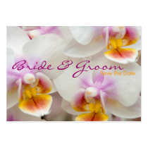 Orchid • Save the Date Mini Card Business Cards