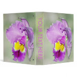 Orchid touched by God for Mom binders