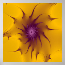Orchidée intérieure affiche