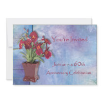 Orchids and Watercolor 60th Anniversary
