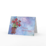 Orchids and Watercolor Anniversary