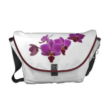 Orchids Courier Bag