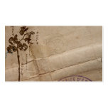 Orchids Profile Card business cards