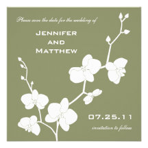 Orchids Save the Date Announcement